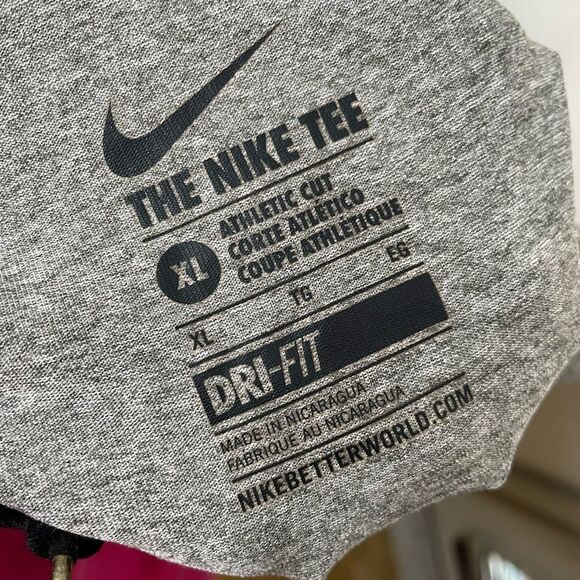 Nike Men's Gray Houston T-Shirt - Picture 5 of 5